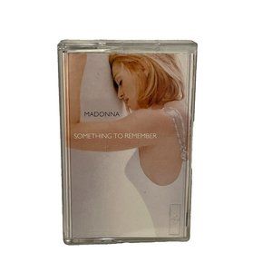 Madonna Something To Remember (Cassette, 1995) Maverick 4-46100 VG+